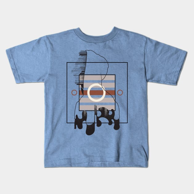 Digital age and loneliness version 2 Kids T-Shirt by Frajtgorski